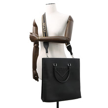 将图像加载到图库查看器中，PRADA Saffiano Leather 2way Tote Bag Black2VG084 Leather
