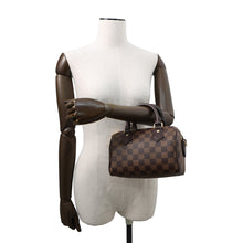 将图像加载到图库查看器中，LOUIS VUITTON ★Speedy Bandouliere RedN40489 Damier Ebene Canvas Size 20
