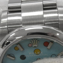 Load image into Gallery viewer, ROLEX Oyster Perpetual W31mm Stainless Steel Turquise Blue Dial277200
