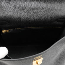 Load image into Gallery viewer, HERMES Kelly Black Togo Leather Size 25
