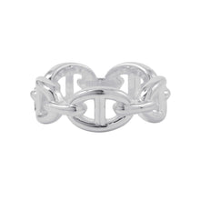 将图像加载到图库查看器中，HERMES Chaine d&#39;Ancre Anchene Ring Size PM/53/#13 SV925
