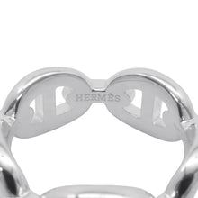 将图像加载到图库查看器中，HERMES Chaine d&#39;Ancre Anchene Ring Size PM/53/#13 SV925

