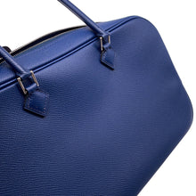 Load image into Gallery viewer, HERMES Plume Elan Navy Epsom Size 28

