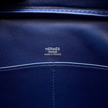 Load image into Gallery viewer, HERMES Plume Elan Navy Epsom Size 28
