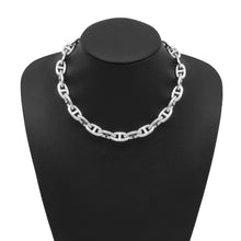 Load image into Gallery viewer, HERMES Chaine d&#39;Ancre Necklace 29 frames Size GM SV925
