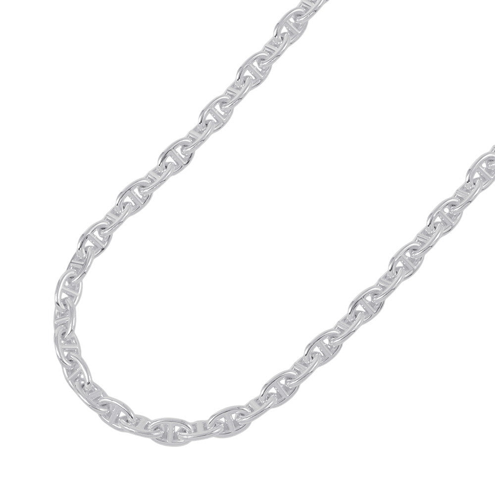HERMES Chaine d'Ancre Necklace 43 frames Size PM SV925