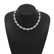 将图像加载到图库查看器中，HERMES Chaine d&#39;Ancre Necklace 43 frames Size PM SV925
