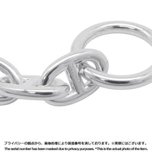 将图像加载到图库查看器中，HERMES Chaine d&#39;Ancre Necklace 43 frames Size PM SV925
