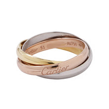 Load image into Gallery viewer, CARTIER Trinity Ring Size 51/#11B4086100 K18YG K18WG K18PG
