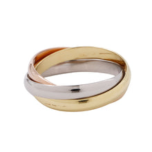Load image into Gallery viewer, CARTIER Trinity Ring Size 51/#11B4086100 K18YG K18WG K18PG
