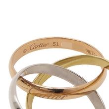 Load image into Gallery viewer, CARTIER Trinity Ring Size 51/#11B4086100 K18YG K18WG K18PG
