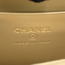 Load image into Gallery viewer, CHANEL Matelasse Classic Zip Coin Purse Beige Caviar Leather
