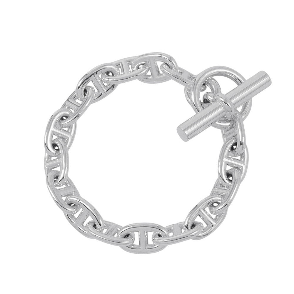 HERMES Chaine d'Ancre Bracelet 16 frames Size MM SV925