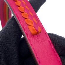 Load image into Gallery viewer, HERMES ★Glenda Hairband Sellier Headband Rose Mexico/Orange Mini Anne Swift Leather
