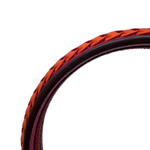 Load image into Gallery viewer, HERMES Glenda Headband Sellier Headband Rose Mexico/Orange Mini Anne Swift Leather
