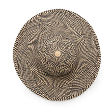 Load image into Gallery viewer, HERMES straw hat Size 58 Beige/Black Straw
