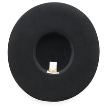 Load image into Gallery viewer, HERMES Francoise Hat BRIDES de GALA Size 57 Black Wool 100%
