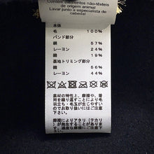 Load image into Gallery viewer, HERMES Francoise Hat BRIDES de GALA Size 57 Black Wool 100%
