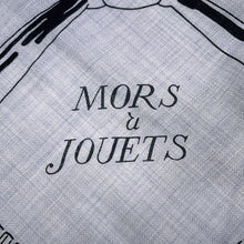 Load image into Gallery viewer, HERMES Giant Square Horse Bit MORS JOUETS Size 140 Gray/Blue/Black Cashmere70% Silk30%
