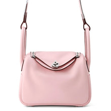 Load image into Gallery viewer, HERMES Lindy Rose Sakura Swift Leather Size Mini

