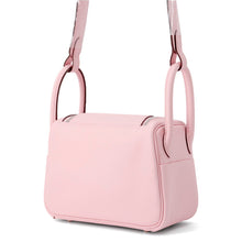 Load image into Gallery viewer, HERMES Lindy Rose Sakura Swift Leather Size Mini
