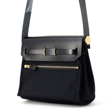 将图像加载到图库查看器中，HERMES Herbag zip Black Toile H Viking Vache Leather Hunter Size Mini
