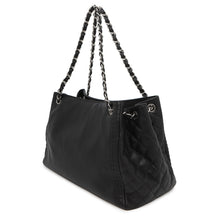 Load image into Gallery viewer, CHANEL CC Logo Matelasse ChainShoulder Tote Bag BlackA67172 Lambskin
