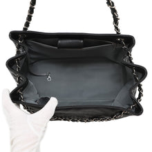 Load image into Gallery viewer, CHANEL CC Logo Matelasse ChainShoulder Tote Bag BlackA67172 Lambskin
