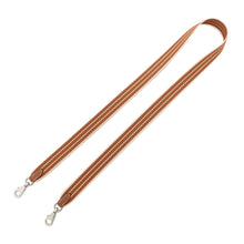 Load image into Gallery viewer, HERMES Bandouliere Sangle Cordage Gold/Ivory Canvas Leather Size 43.3&quot;
