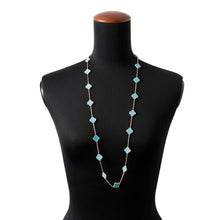 Load image into Gallery viewer, Van Cleef &amp; Arpels Vintage Alhambra long necklace 20 motifs 18K Yellow Gold

