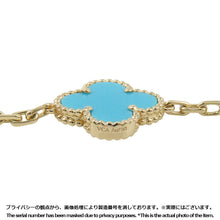 Load image into Gallery viewer, Van Cleef &amp; Arpels Vintage Alhambra long necklace 20 motifs 18K Yellow Gold

