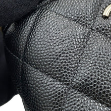 Load image into Gallery viewer, CHANEL Matelasse Vanity Bag Pearl BlackAP2161 Caviar Leather Size Mini
