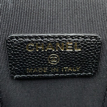 Load image into Gallery viewer, CHANEL Matelasse Vanity Bag Pearl BlackAP2161 Caviar Leather Size Mini

