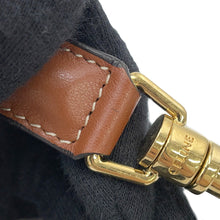 将图像加载到图库查看器中，CELINE bucket Natural/Tan195572 Canvas Leather Size 16
