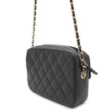将图像加载到图库查看器中，CHANEL Matelasse Classic ChainClutch BlackAP4425 Caviar Leather
