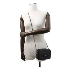 将图像加载到图库查看器中，CHANEL Matelasse Classic ChainClutch BlackAP4425 Caviar Leather
