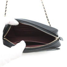 将图像加载到图库查看器中，CHANEL Matelasse Classic ChainClutch BlackAP4425 Caviar Leather
