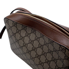 Load image into Gallery viewer, GUCCI Horsebit1955 Small  GG Supreme Beige/Brown645454 PVCLeather
