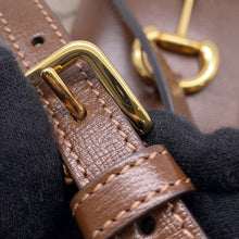 Load image into Gallery viewer, GUCCI Horsebit1955 Small  GG Supreme Beige/Brown645454 PVCLeather
