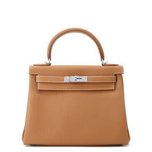 Load image into Gallery viewer, HERMES Kelly Retourne Gold Togo Leather Size 28
