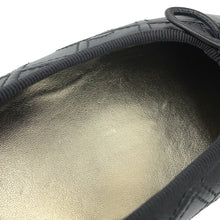 将图像加载到图库查看器中，CHANEL Matelasse Ballerina Ballet Shoes BlackG40110 Lambskin Enamel Size 37H
