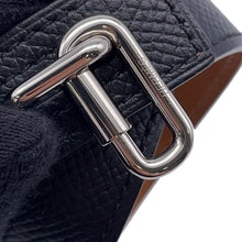 将图像加载到图库查看器中，HERMES Bangle Size T2 Black Epsom
