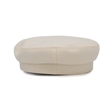 将图像加载到图库查看器中，HERMES Vauban Serie Button Cap Size 57 Ivory Cotton100%
