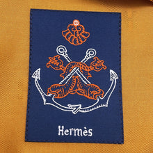 将图像加载到图库查看器中，HERMES Vauban Serie Button Cap Size 57 Ivory Cotton100%
