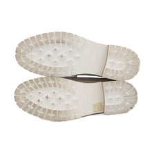 Load image into Gallery viewer, HERMES Ivy Mocassins Loafers White Leather Size 37H
