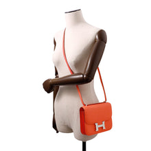 Load image into Gallery viewer, HERMES Constance3Miroir Orange Field Epsom Size Mini
