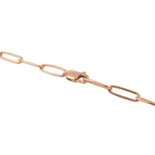 Load image into Gallery viewer, TIFFANY&amp;Co. Padlock Pendant Half Diamond Necklace Size Large 18K Pink Gold
