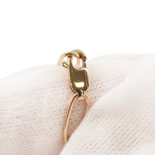 Load image into Gallery viewer, TIFFANY&amp;Co. Padlock Pendant Half Diamond Necklace Size Large 18K Pink Gold
