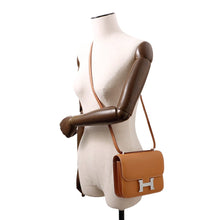将图像加载到图库查看器中，HERMES Constance3 Miroir Gold Epsom Size Mini
