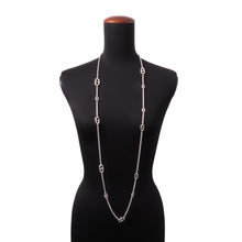 将图像加载到图库查看器中，HERMES Farandole Necklace Size 120 SV925
